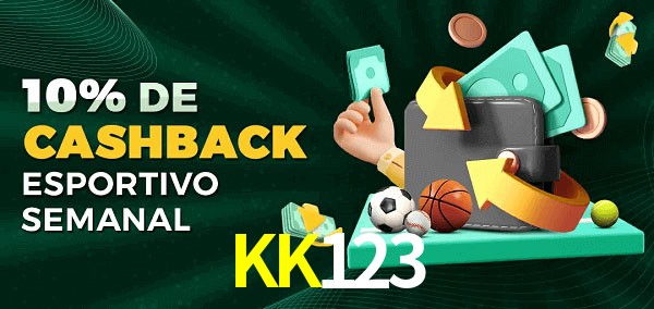 10% de bônus de cashback na KK123